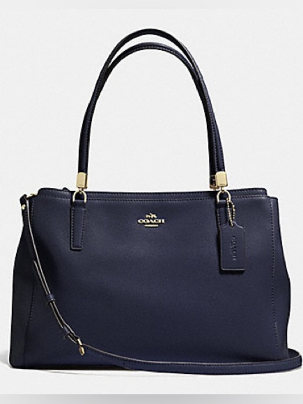 Coach CHRISTIE CARRYALL IN LEATHER
